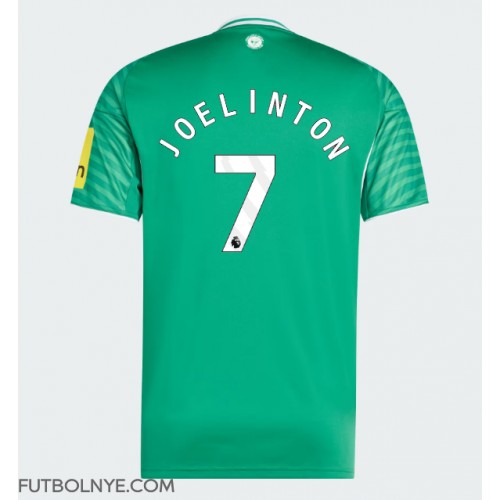 Camiseta Newcastle United Joelinton #7 Visitante Equipación 2025-26 manga corta